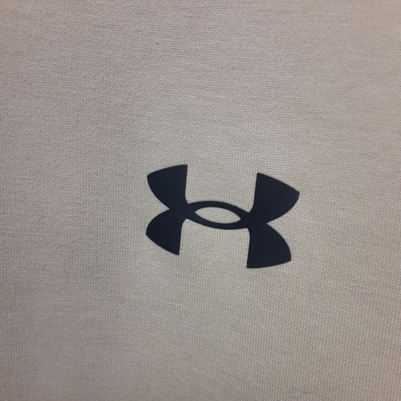 NWT Men Under Armour Timberwolf Taupe Pocket Front Sportstyle Soft Fleece Hoodie - Picture 8 of 11